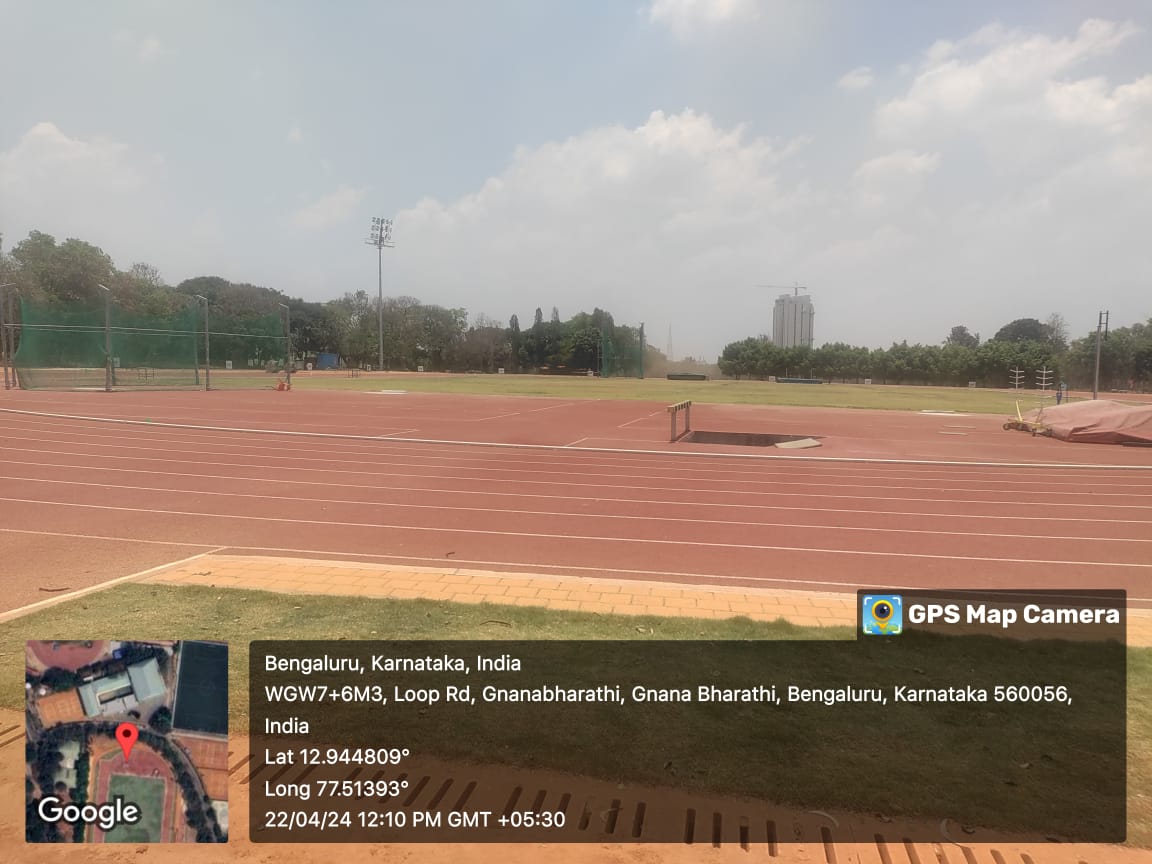 Laying of Synthetic Athletic Track and other facilities at Netaji Subhash Southern Centre, District Banglore