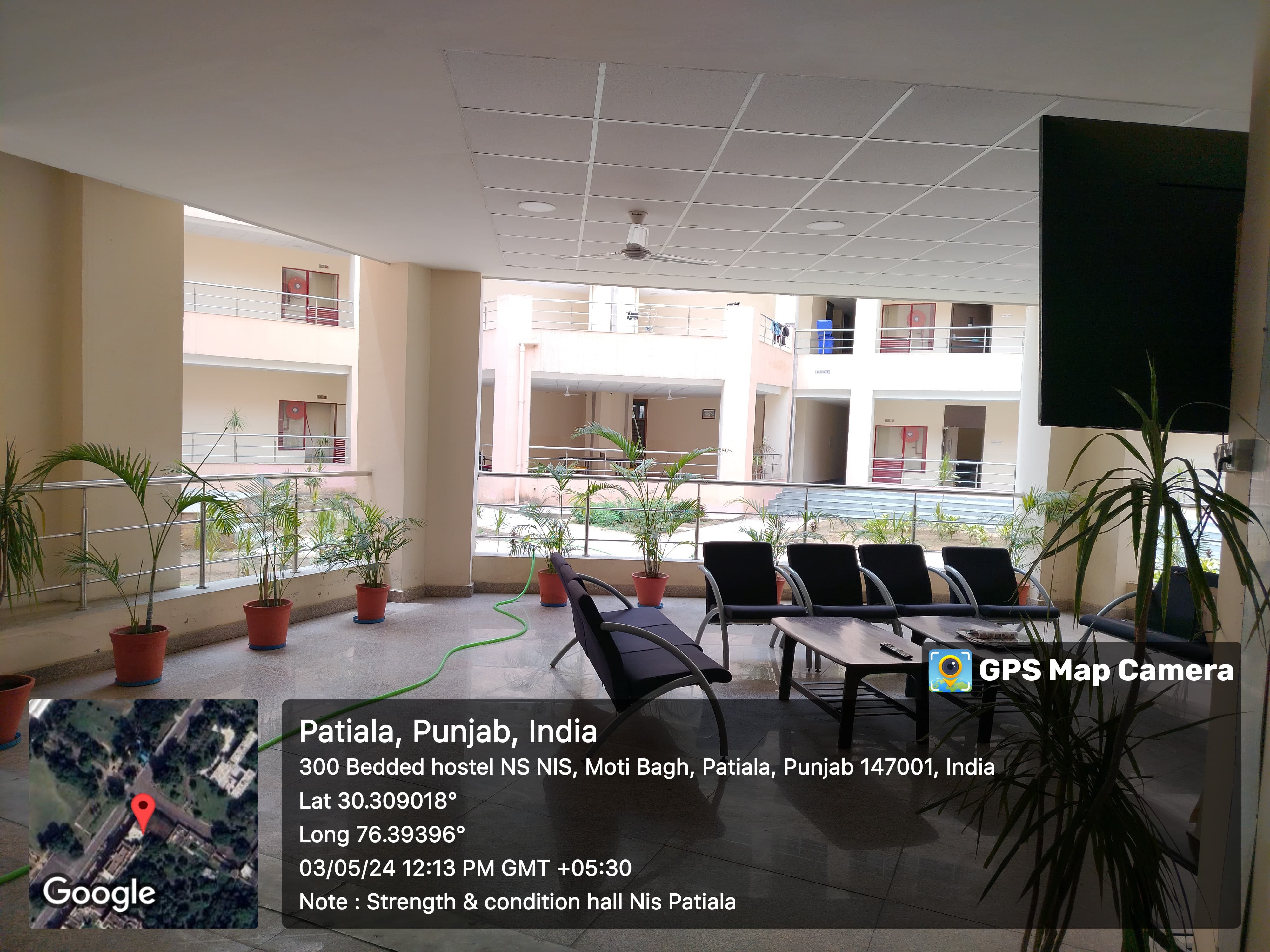 300 Bedded (Triple Occupancy) Hostel at National Institute of Sports District Patiala