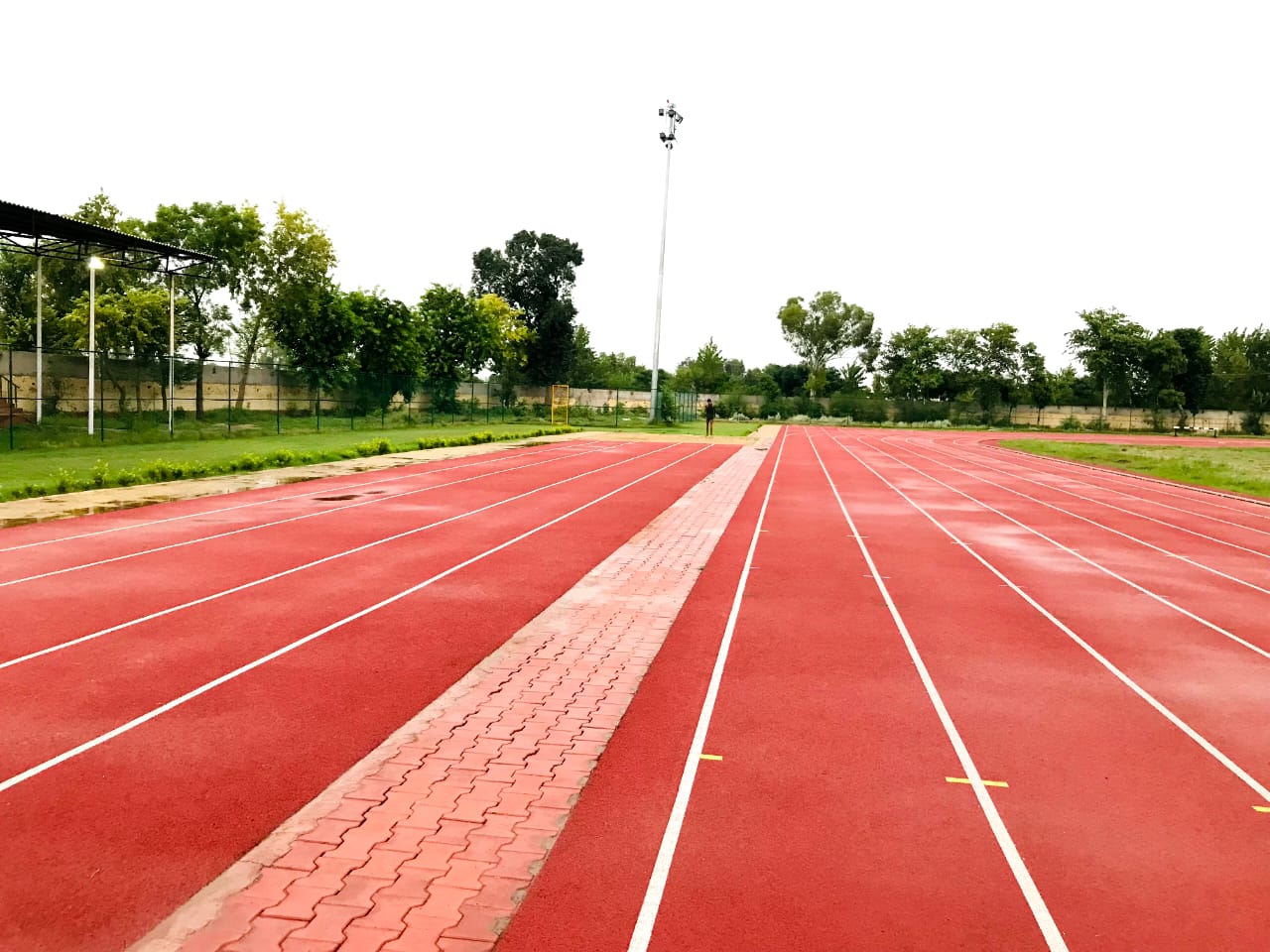 RJ007: Laying of Synthetic Athletic Track at Maharaja Ganga Singh Stadium, District Sri Ganganagar