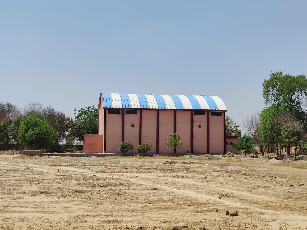 Construction of Indoor Hall & Ticket Block at Sri Karnapur Stadium, District Sri Ganaganagar