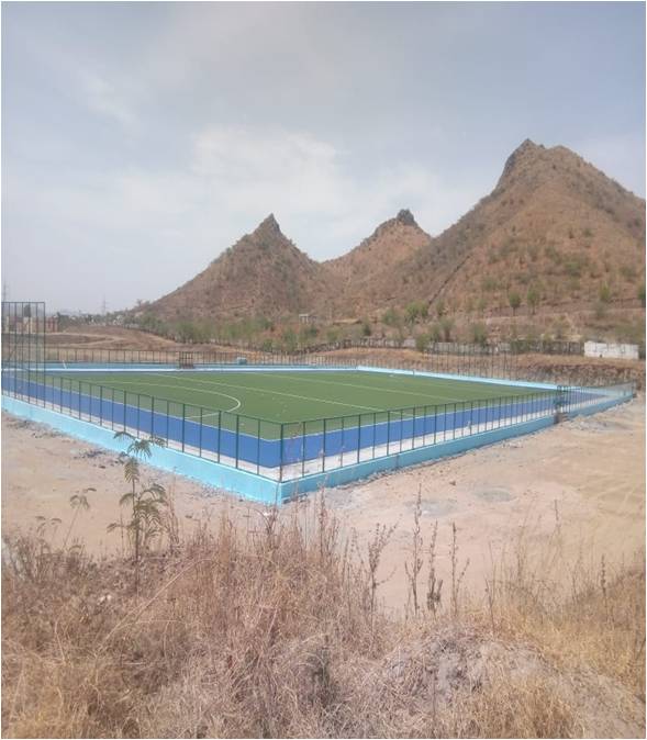 Synthetic Hockey Field at Maharana Pratap Khel Gaon, District Udaipur