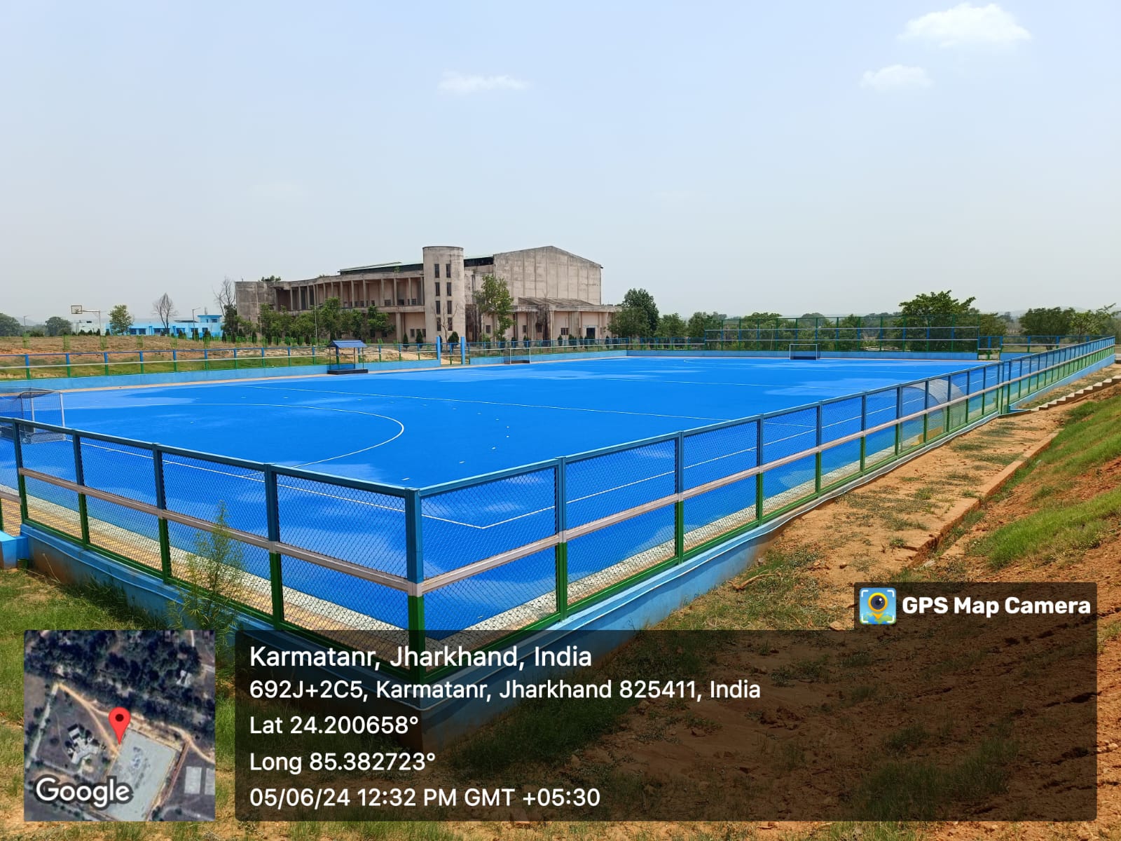 Laying of Synthetic Hockey Turf at SAI Training Centre, District Hazaribagh