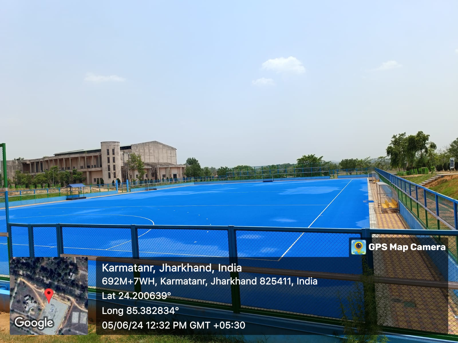 Laying of Synthetic Hockey Turf at SAI Training Centre, District Hazaribagh