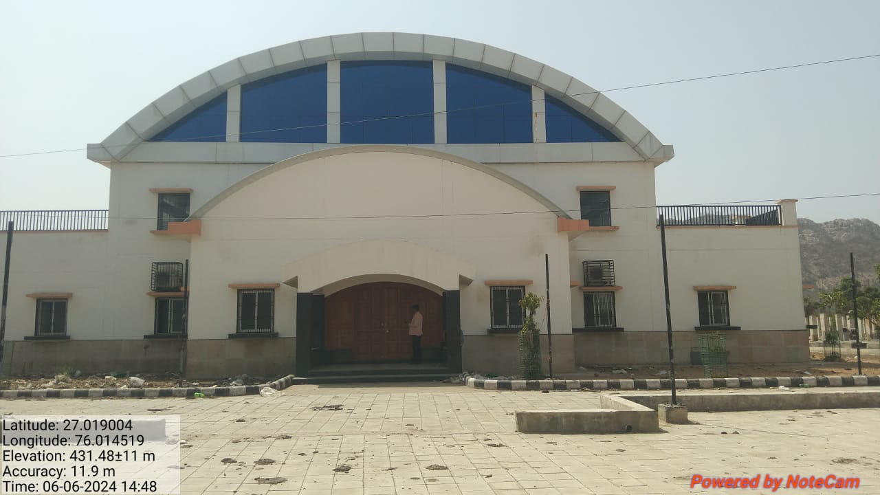 Construction of Multi-Purpose Hall, in Government Senior Secondary School, Jamwa Ramgarh, District Jaipur