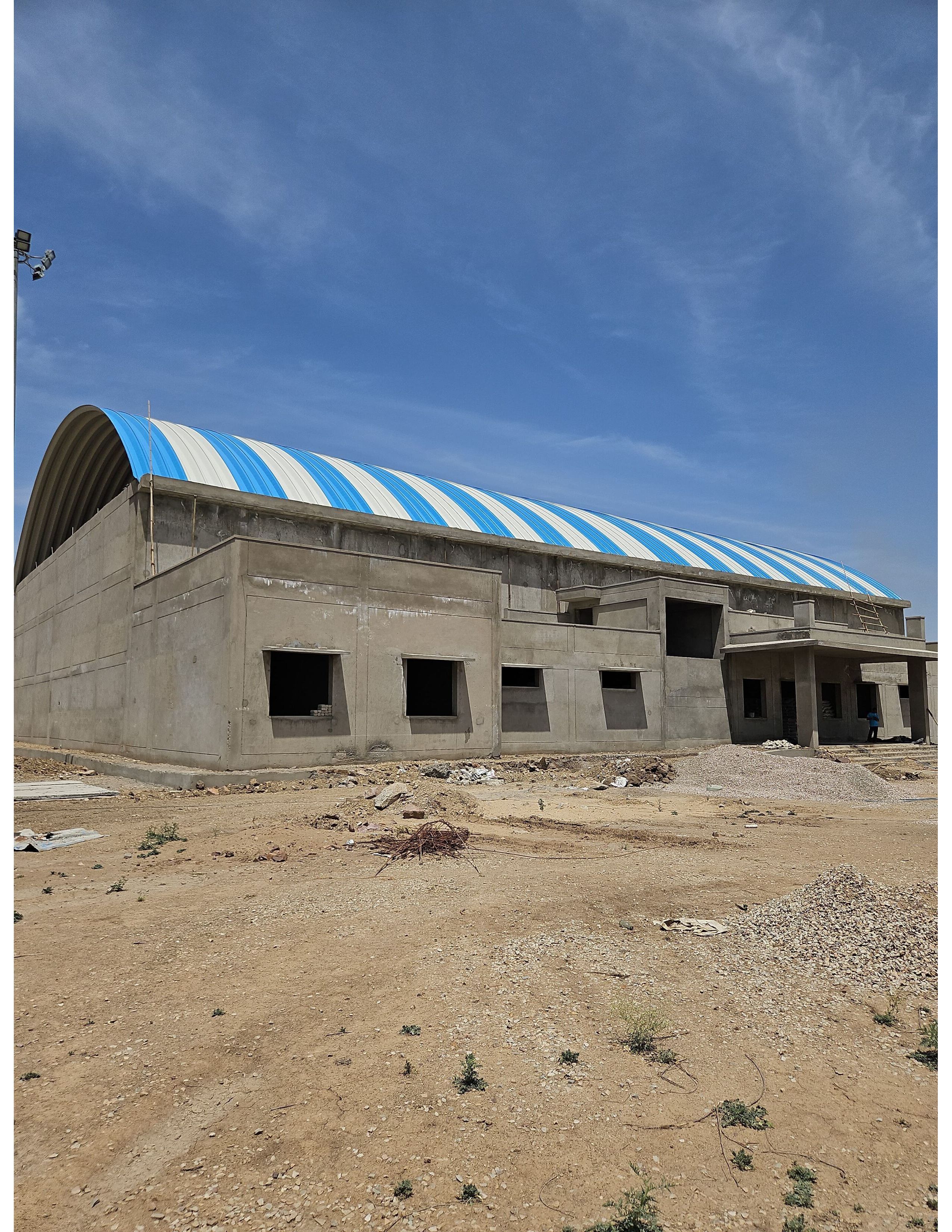 Construction of Multi-Purpose Hall at Lakheri, District Bundi.