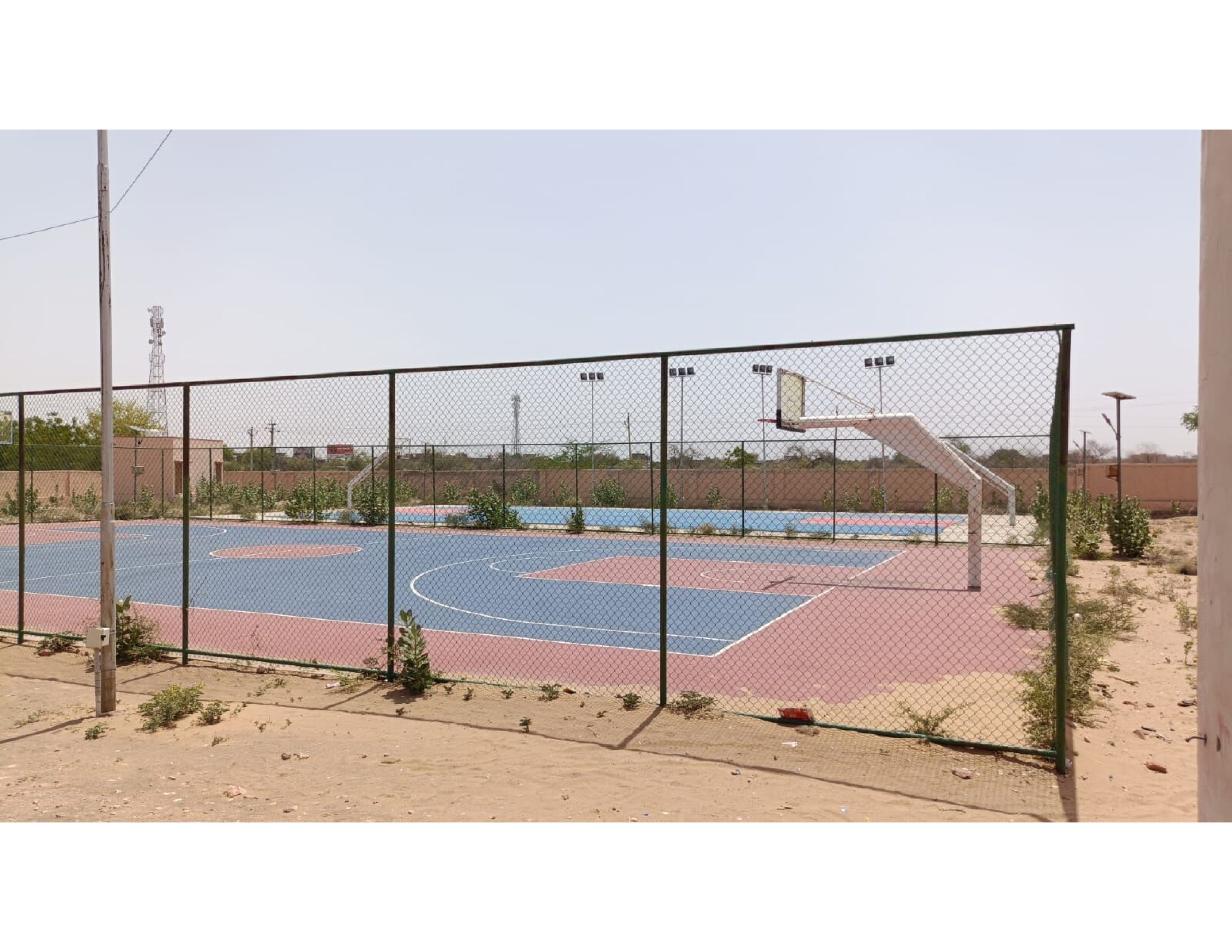 Construction of Boundary Wall, Basketball, Volleyball, Cricket Ground, Solar Lights, Office Building Toilet Block at Lohawat Stadium, District Jodhpur