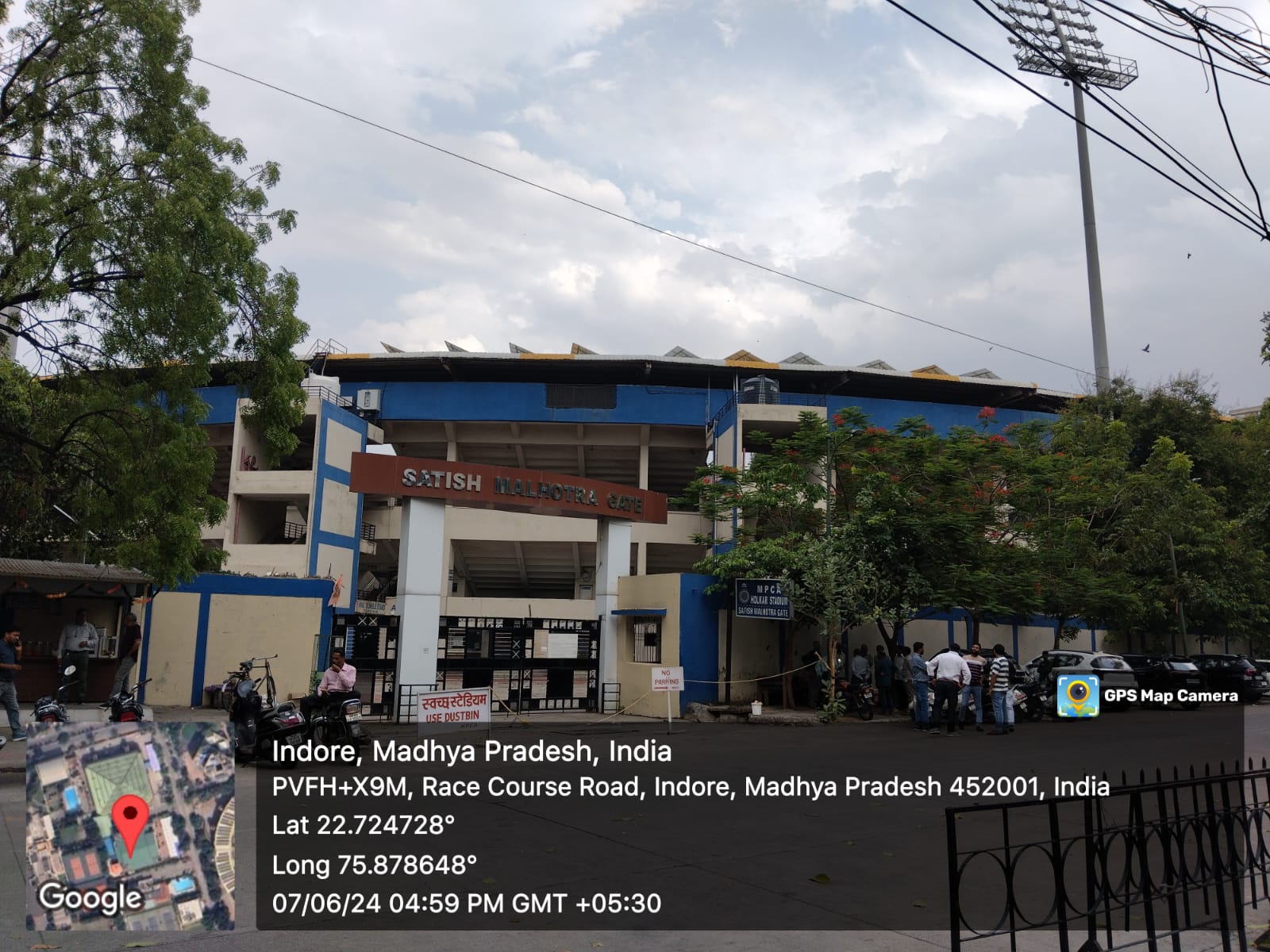 Upgradation of Abhay Prashal Stadium in District Indore