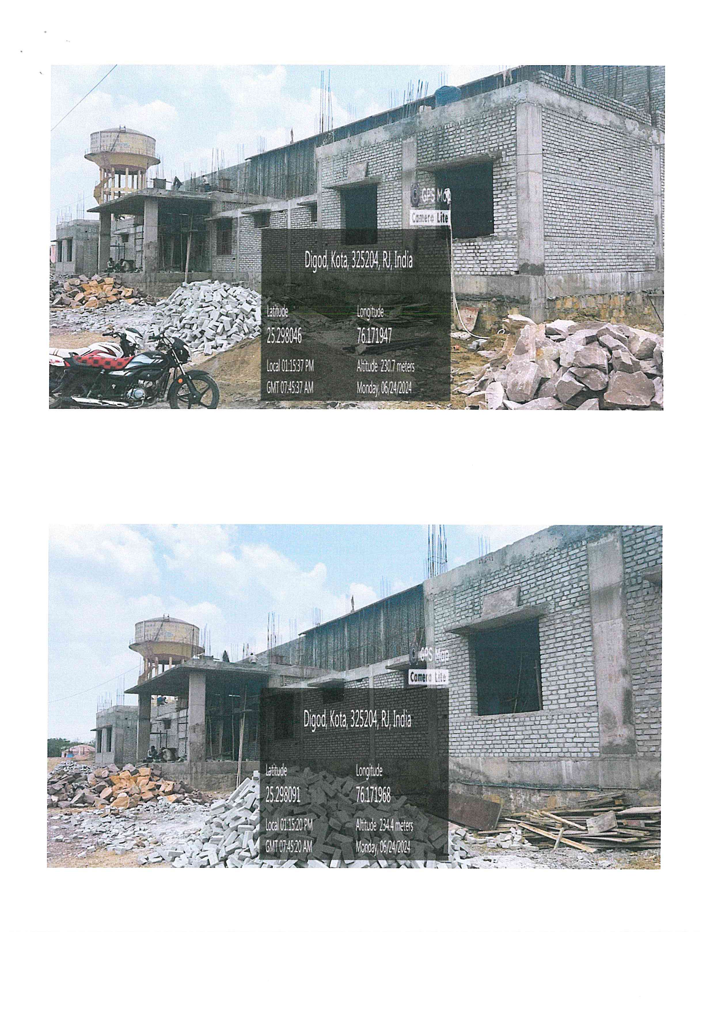 Construction of Multi-Purpose Hall at Sultanpur, District Kota