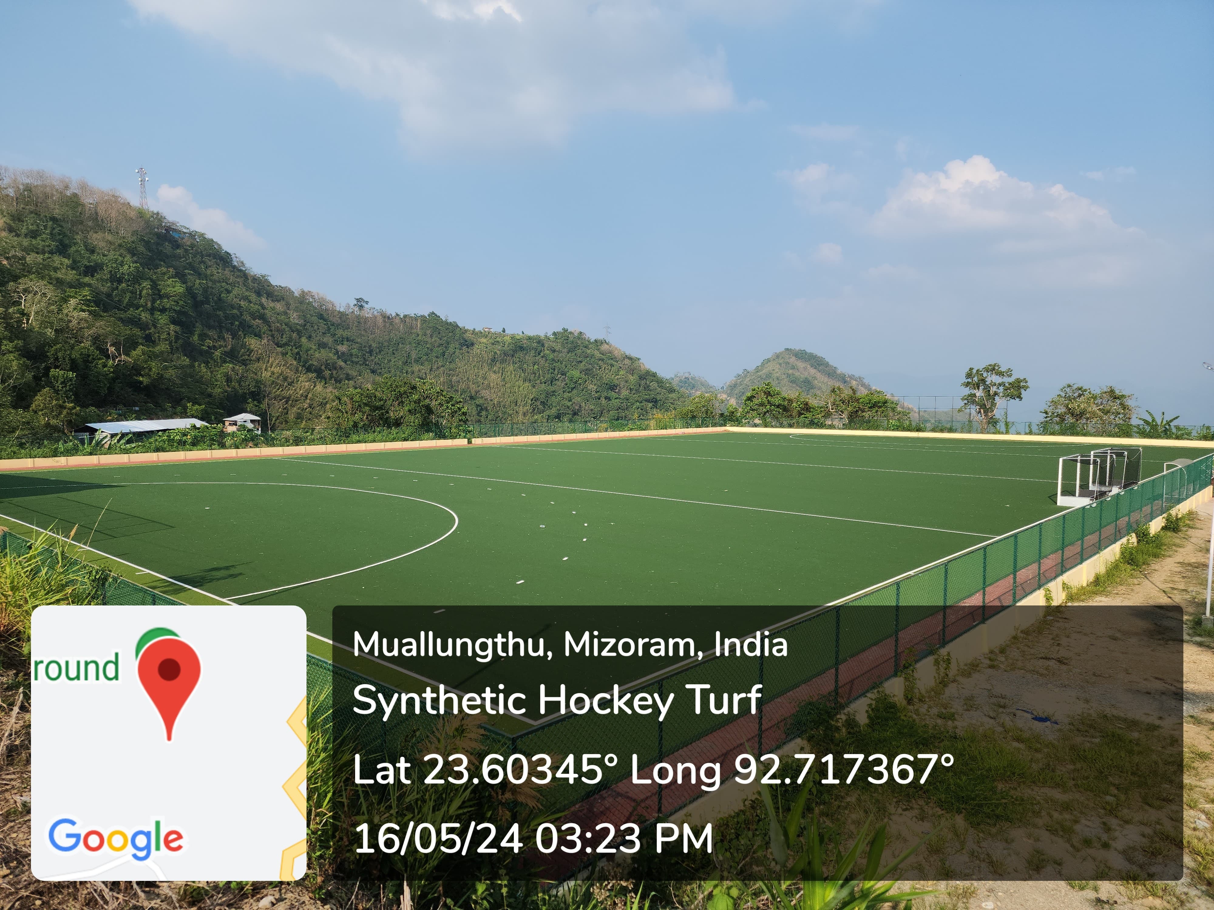 Synthetic Turf hockey ground Muallungthu-5