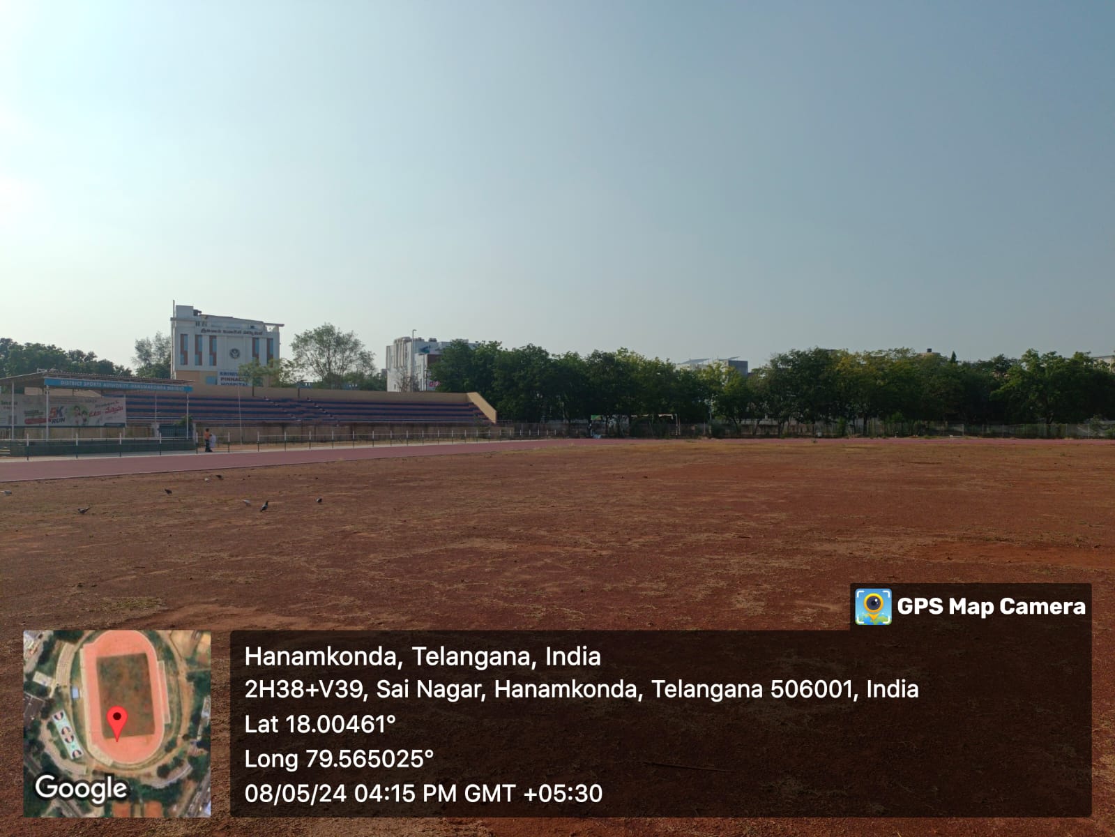 Laying of Synthetic Athletic Track at District Karimnagar