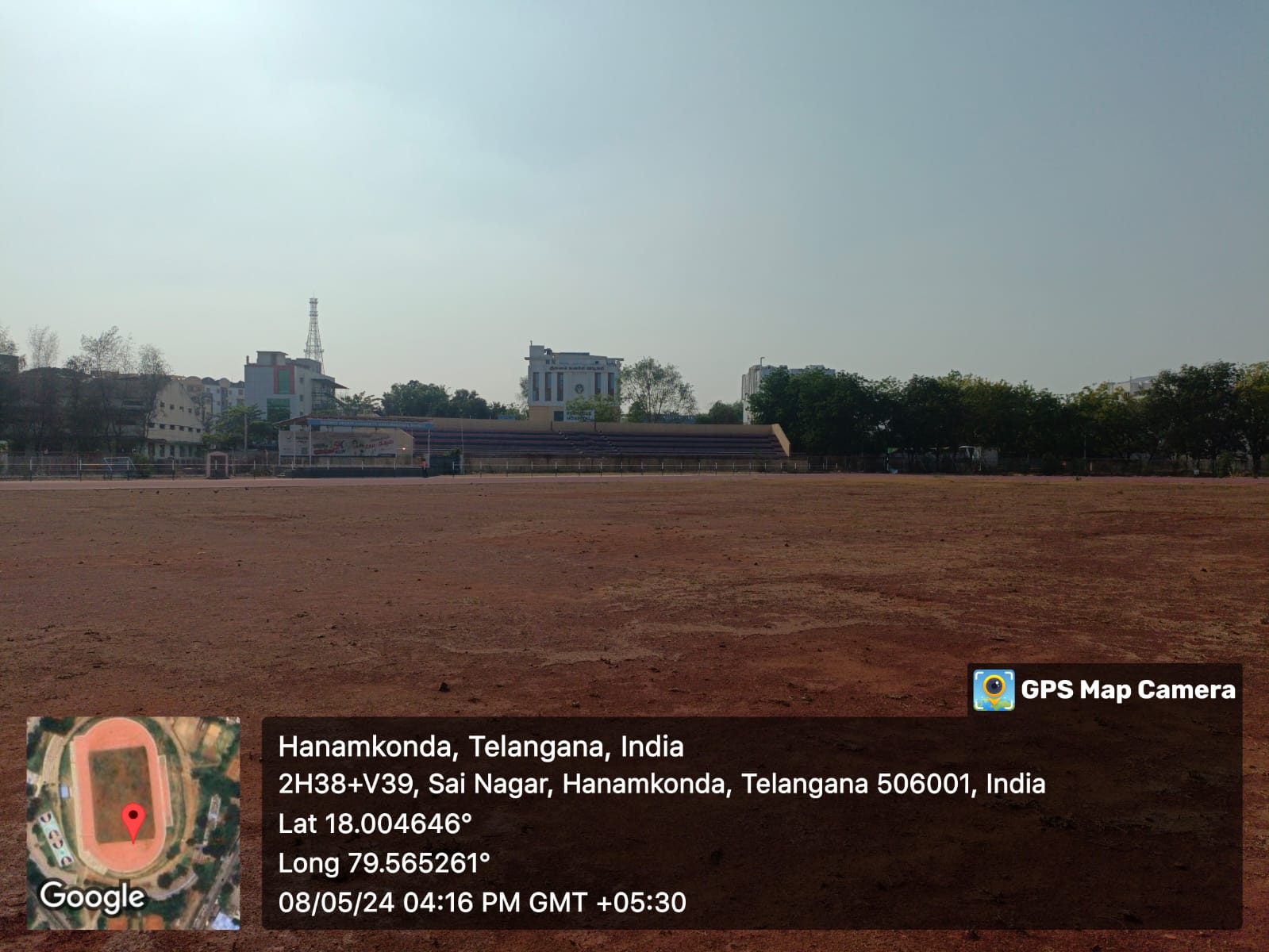 Laying of Synthetic Athletic Track at District Karimnagar