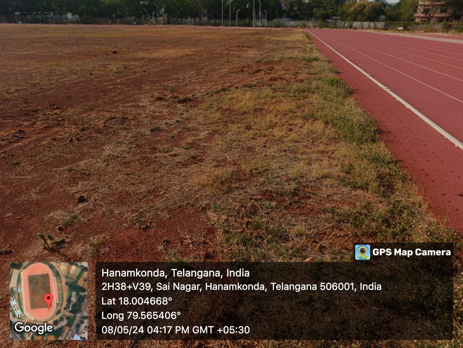 Laying of Synthetic Athletic Track at District Karimnagar