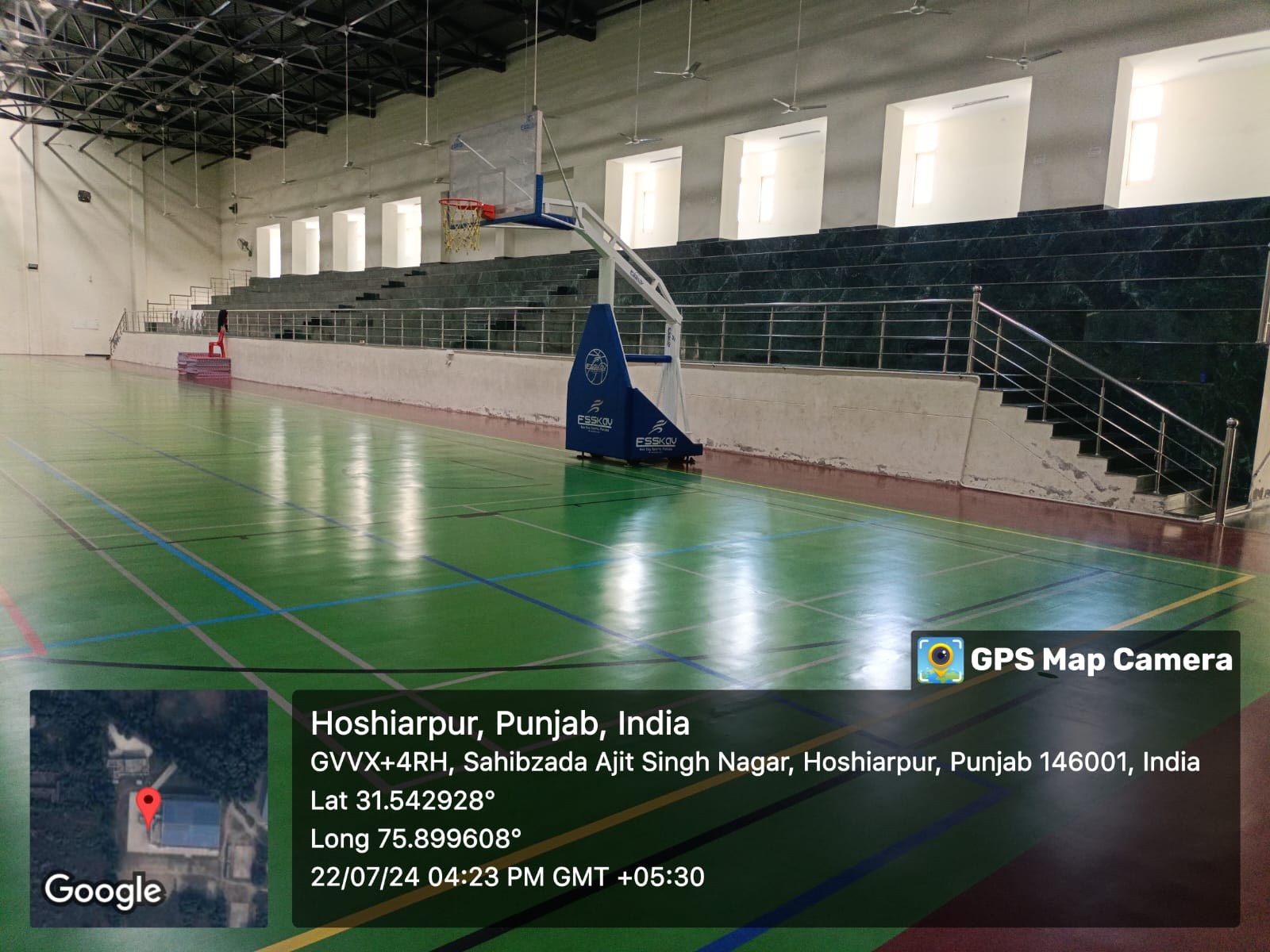 Construction of Multi-Purpose Hall at Smt. Lajwanti Sports Complex, District Hoshiarpur