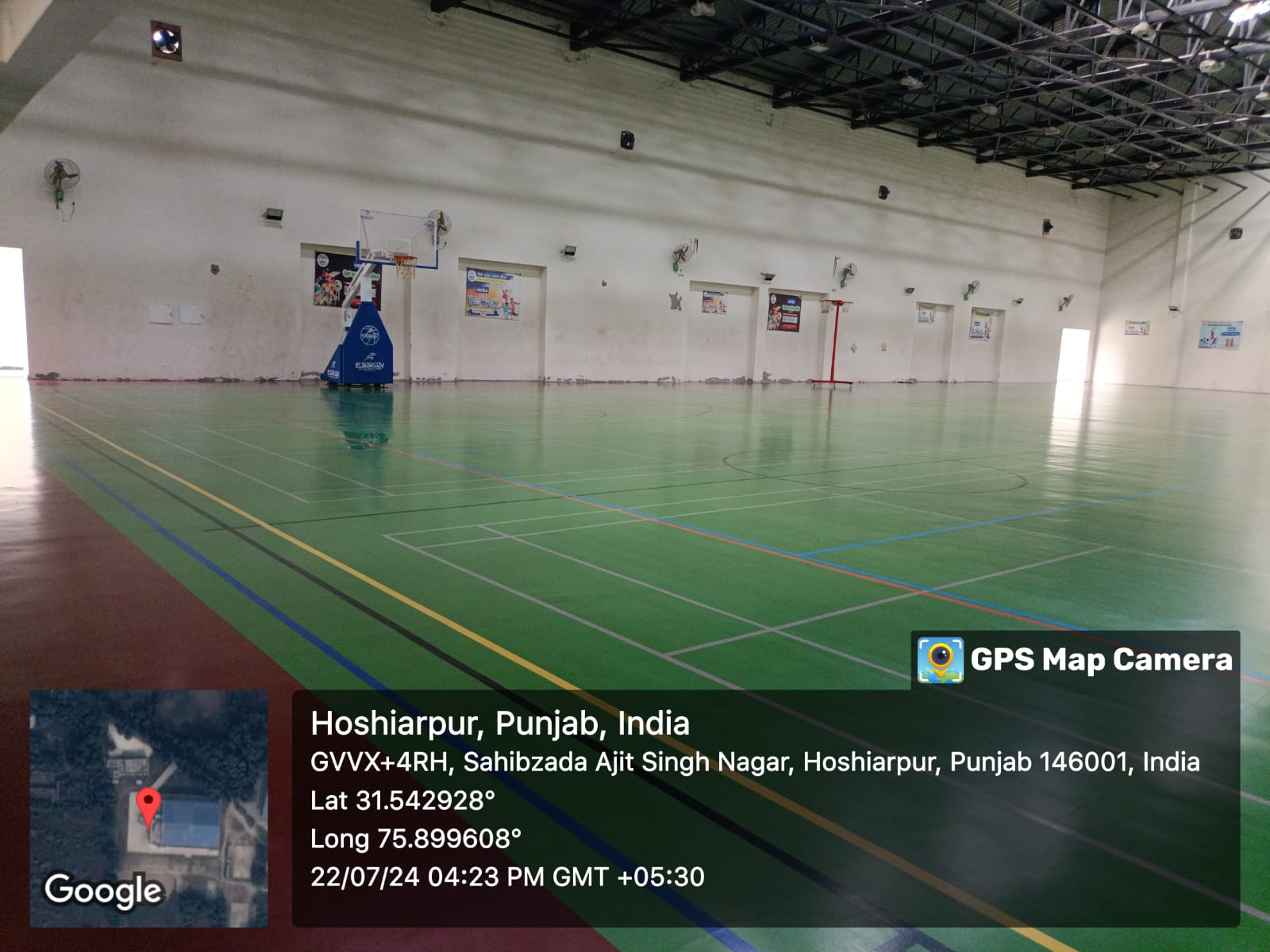 Construction of Multi-Purpose Hall at Smt. Lajwanti Sports Complex, District Hoshiarpur