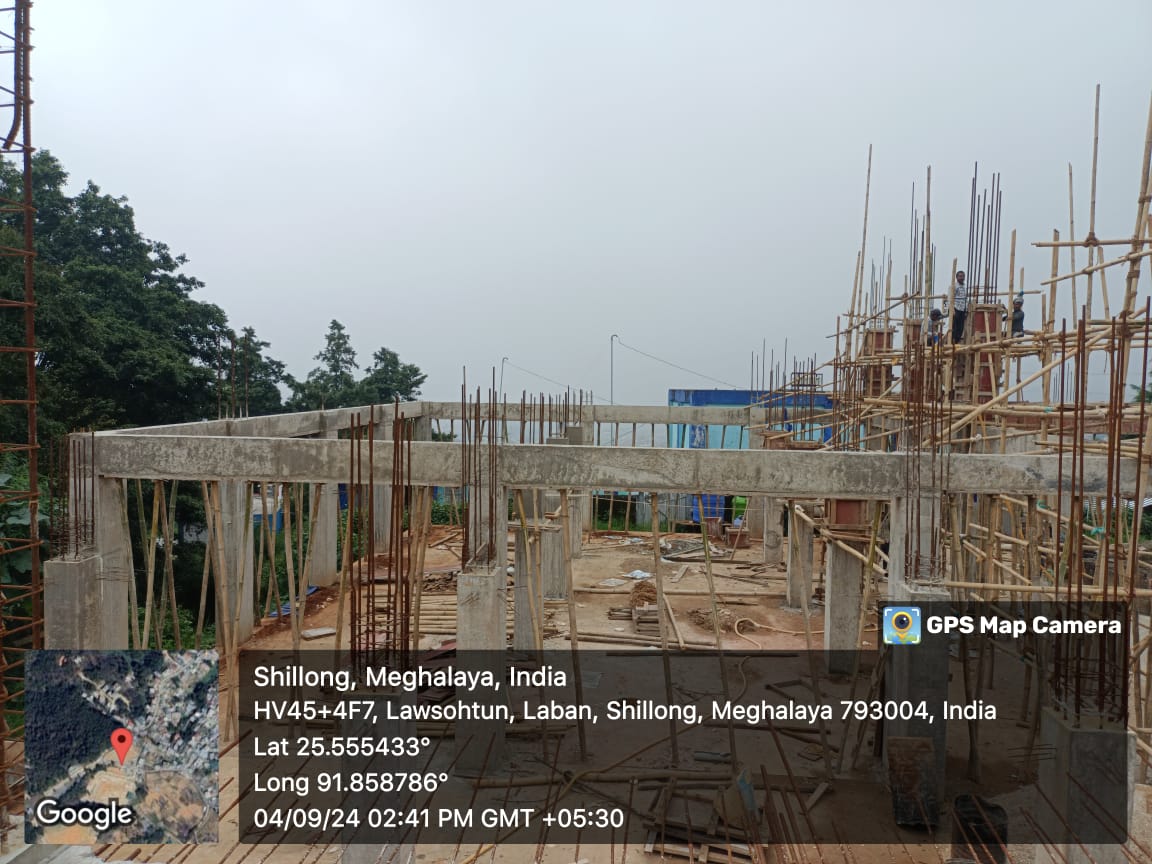 Construction of Multi Purpose Indoor Hall at Lummawbah, Shifted to Lawsohtun East Khasi Hills District