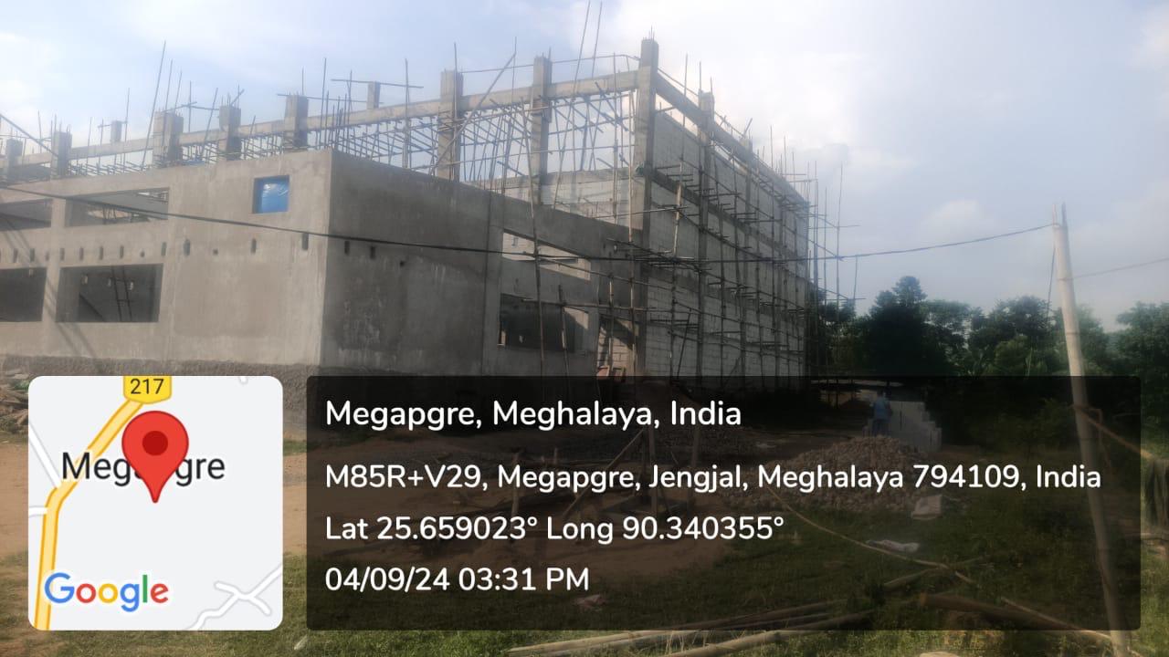 Multipurpose Indoor Hall at Jengjal West Garo Hills District