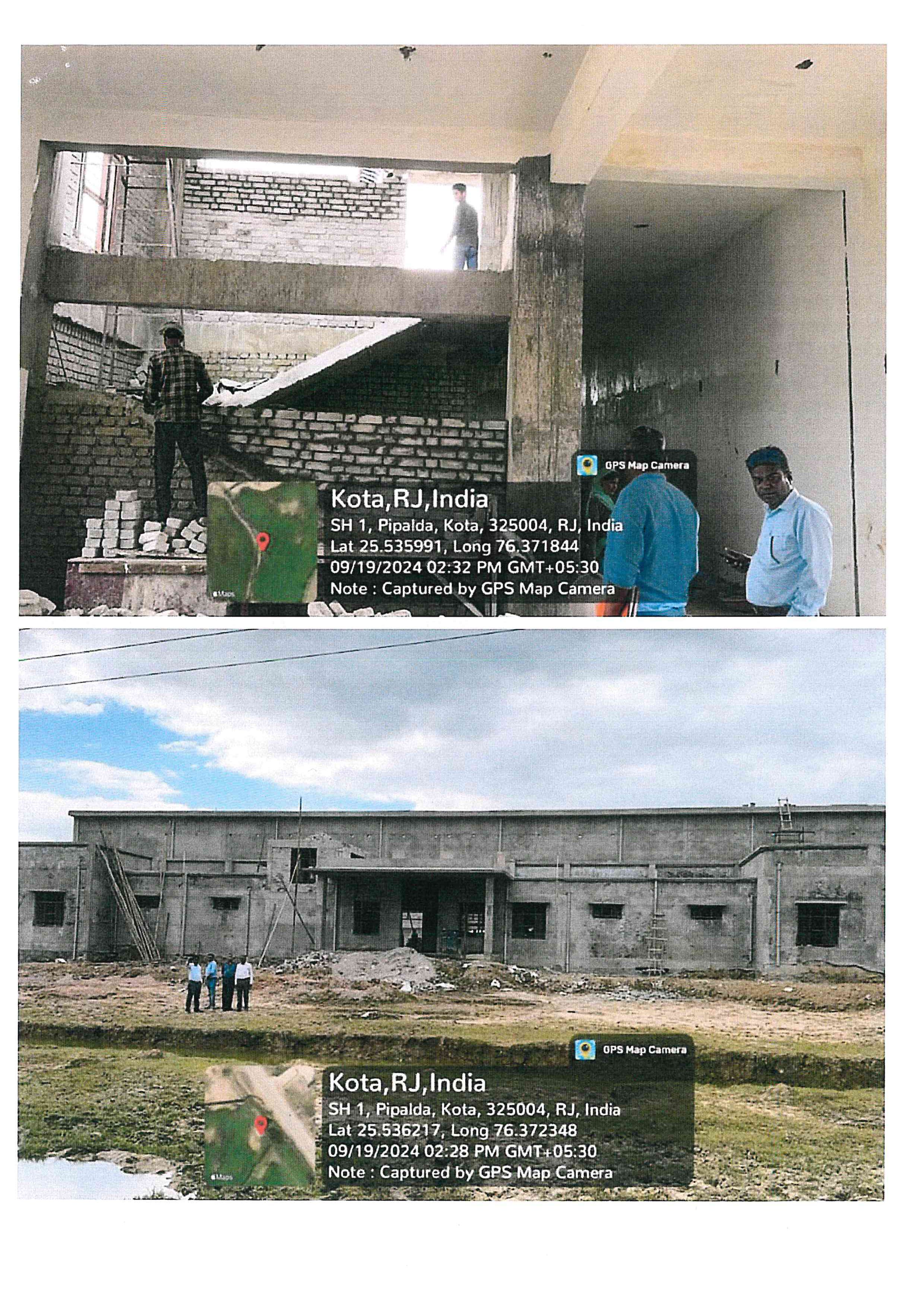 Construction of Multi-Purpose Hall at Itawa, District Kota