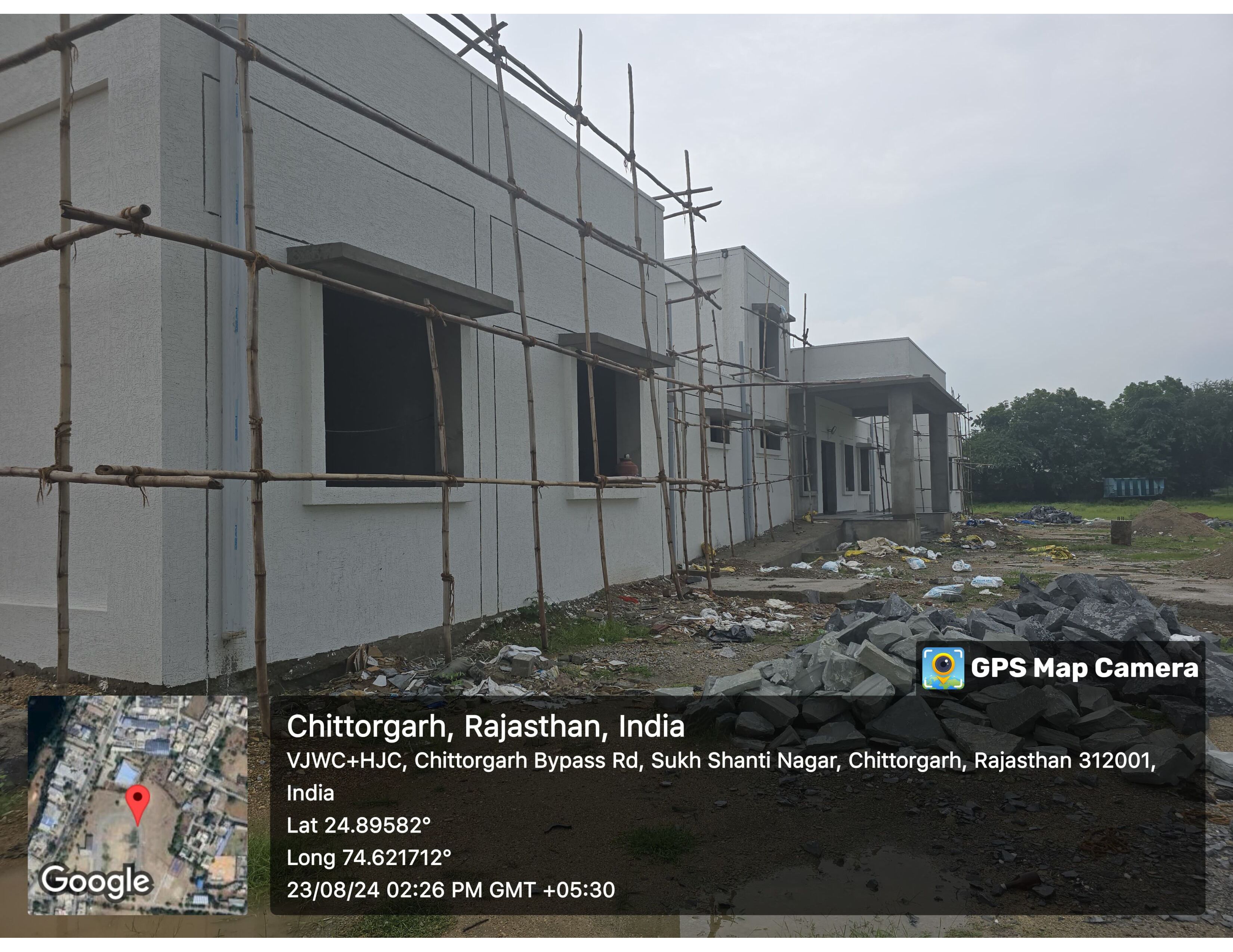 Construction of Multi-Purpose Hall at Indira Gandhi Stadium, District Chittorgarh