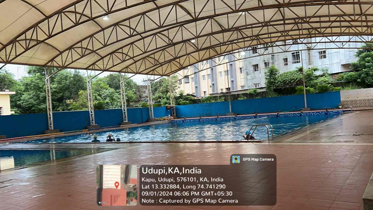 swimming pool at Ajjarakadu, District Udupi