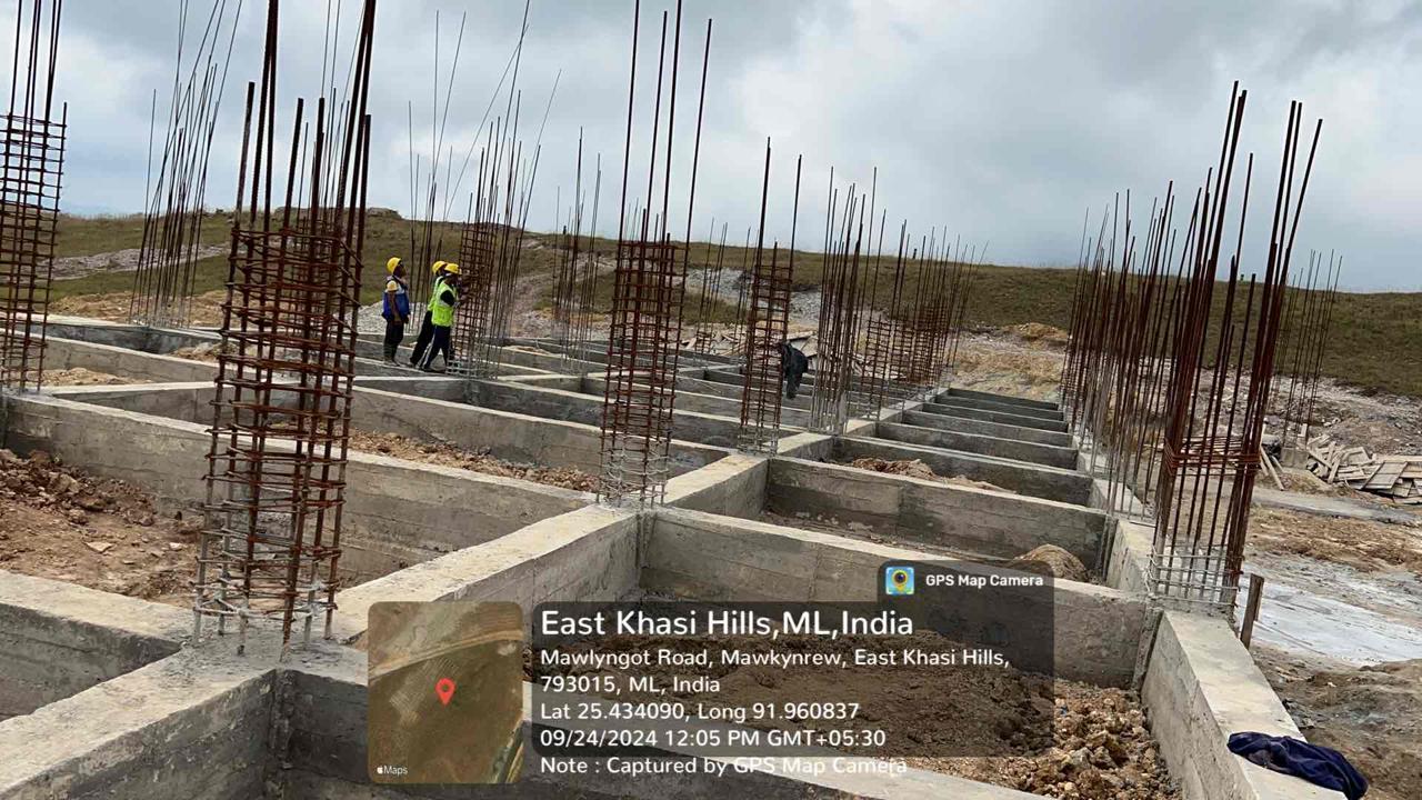 Construction of Multi Purpose Indoor Hall at Umkhoi, East Khasi Hills District