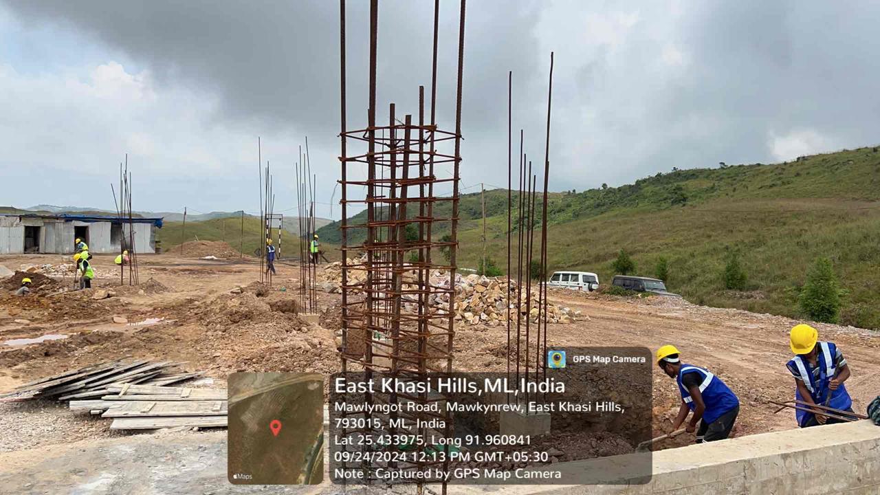 Construction of Multi Purpose Indoor Hall at Umkhoi, East Khasi Hills District