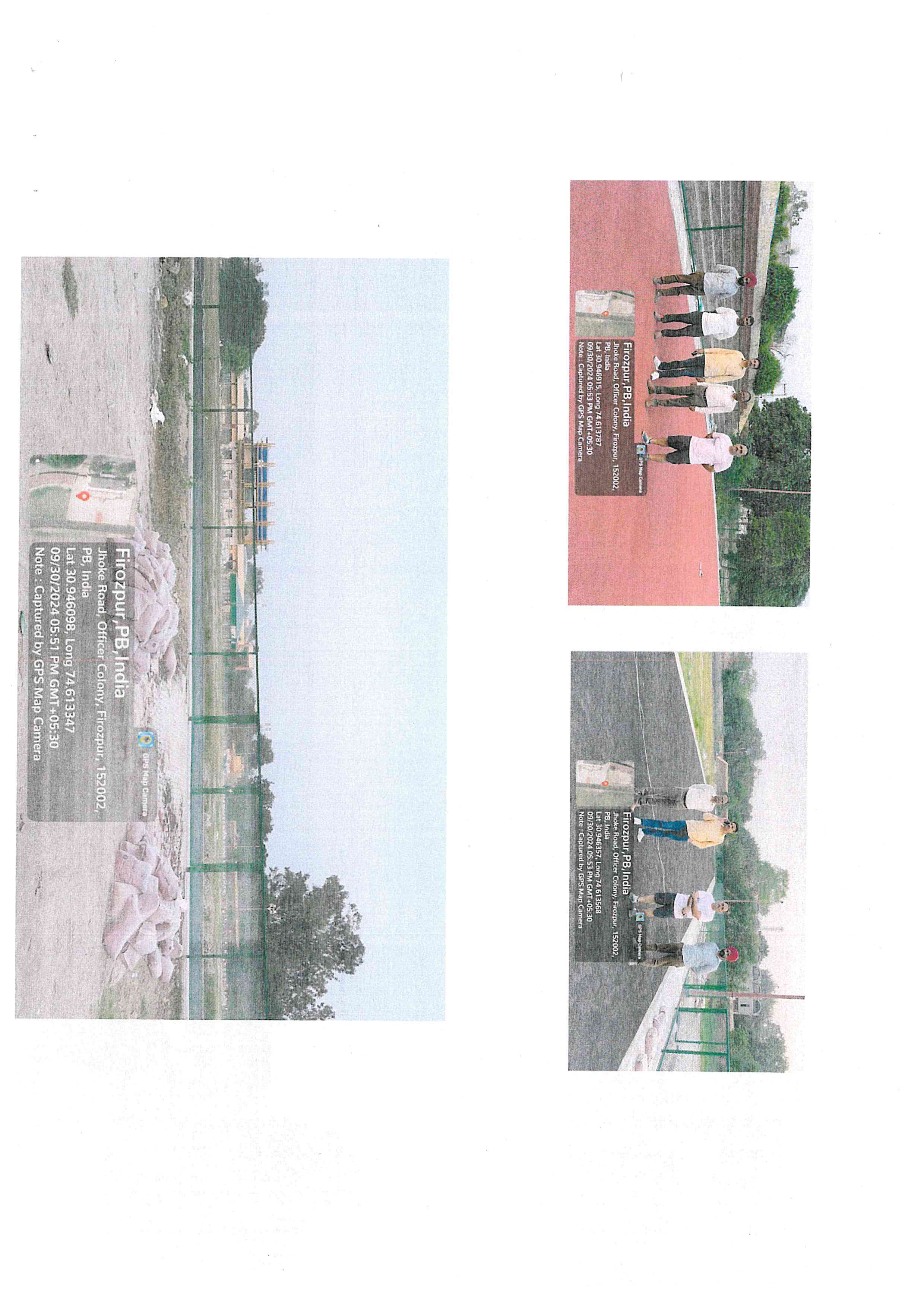 Synthetic Athletic Track at Shaheed Bhagat Singh Stadium, District Ferozepur