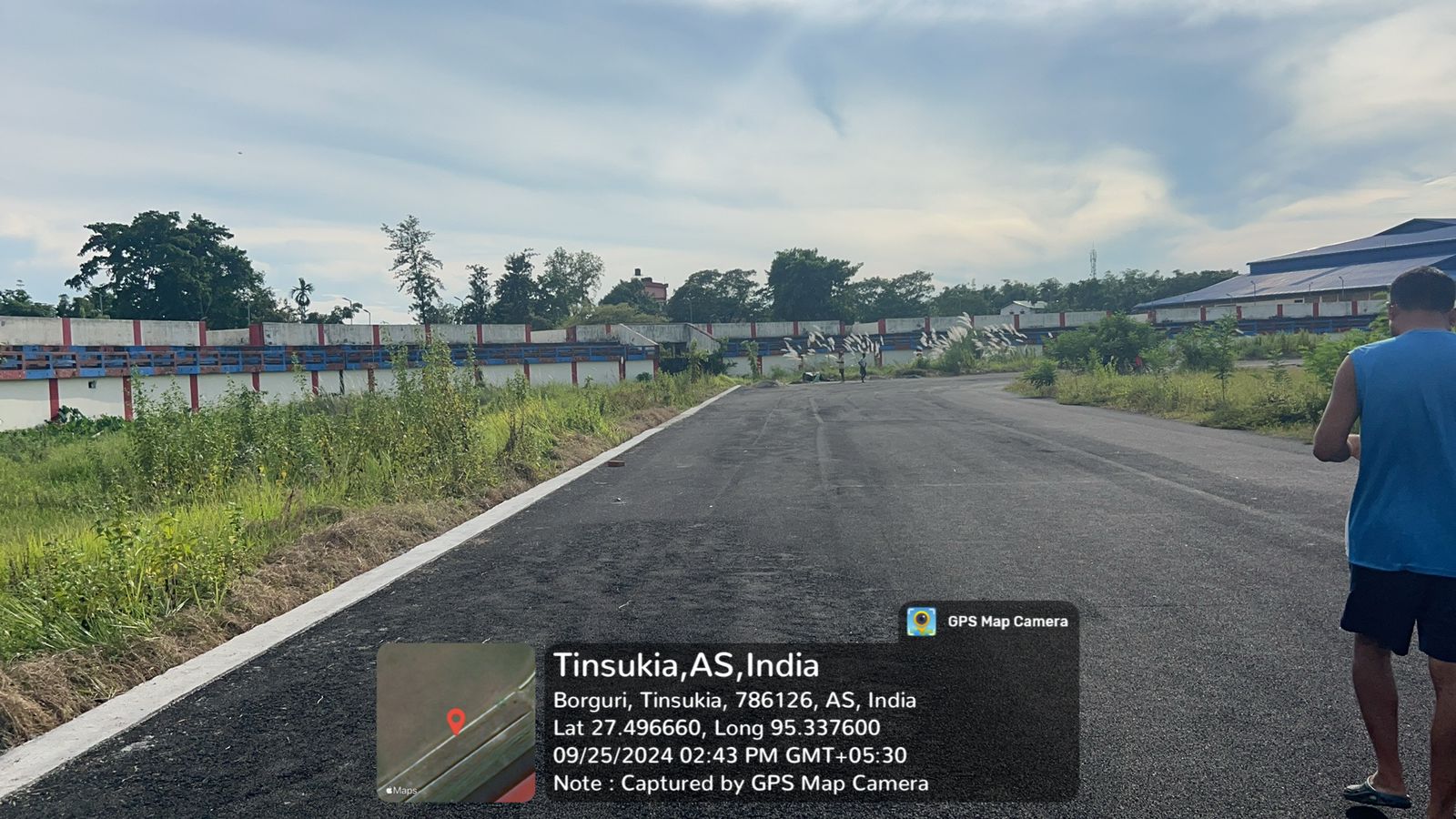 Laying of Synthetic Athletic Track and construction of sub base, drainage and chain link at SAI SAG Centre, District Tinsukia