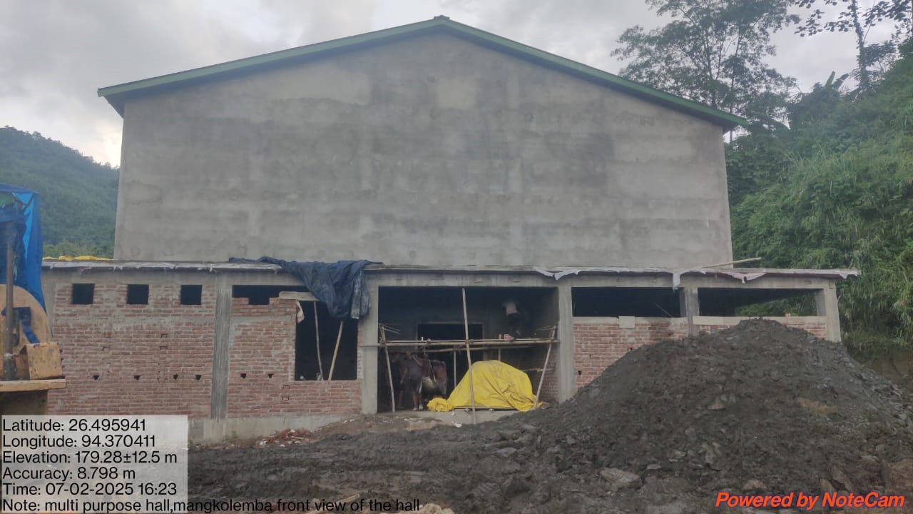 Construction of Multipurpose Hall at Mangkolemba