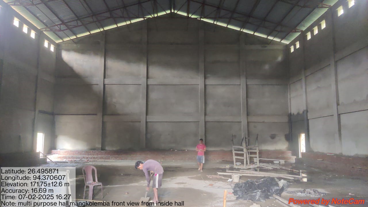 Construction of Multipurpose Hall at Mangkolemba