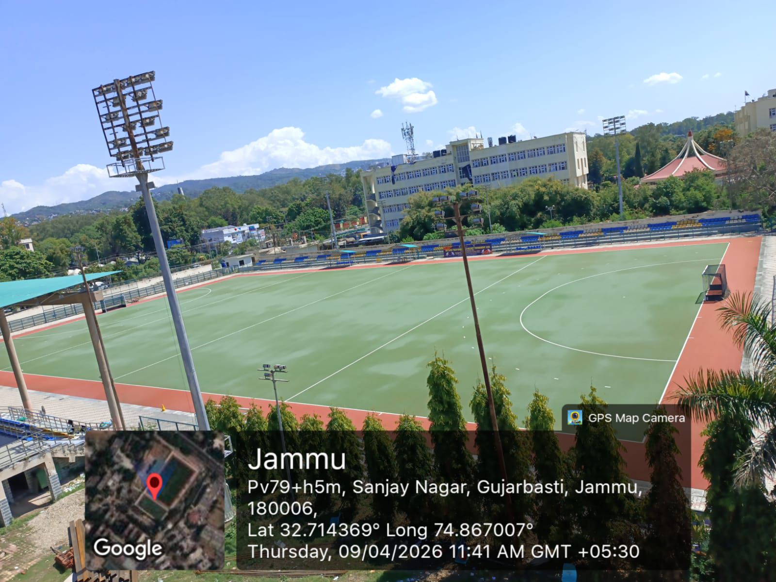 Construction of Synthetic Hockey Turf at K K Hakhu Hockey Stadium, District Jammu