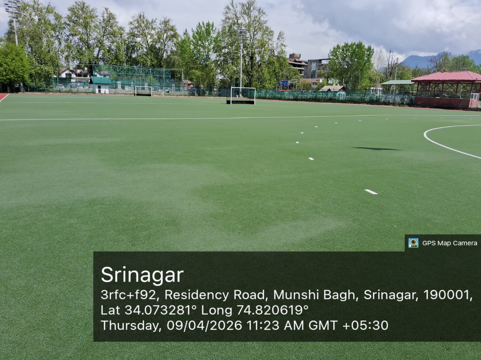 Construction of Synthetic Hockey Turf at Pologround, District Srinagar